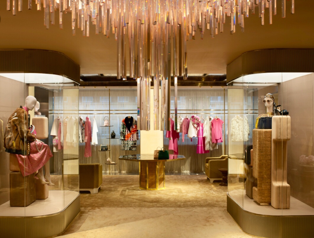 Fendi flagship store Londra 