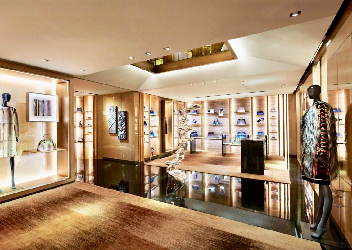 Fendi flagship store Londra 